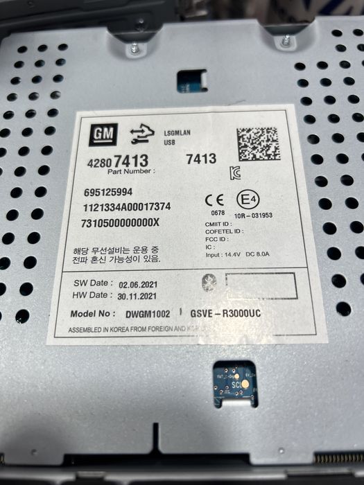 Cobilt mafon. Arginal new.