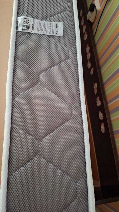 Единично легло с матрак Sleepy 190/80 см