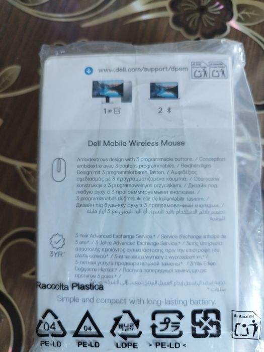 Dell MS3320w безжична мишка