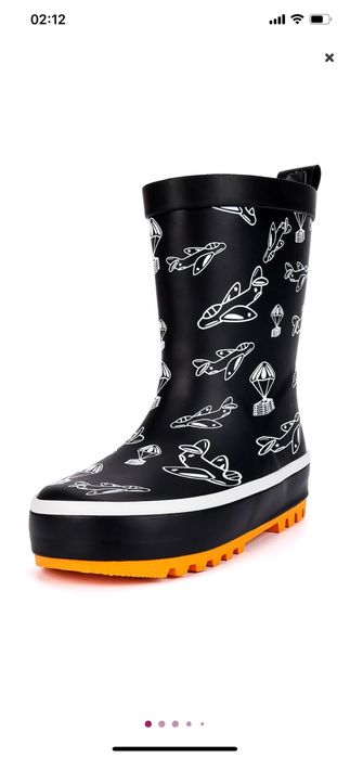 Резиновые детские сапоги