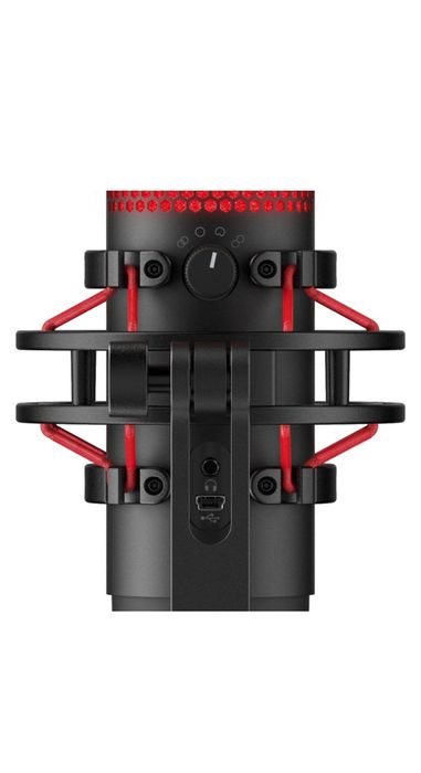 Microfon HyperX QuadCast, USB, stereo/omnidirectional/cardioid/bidirec