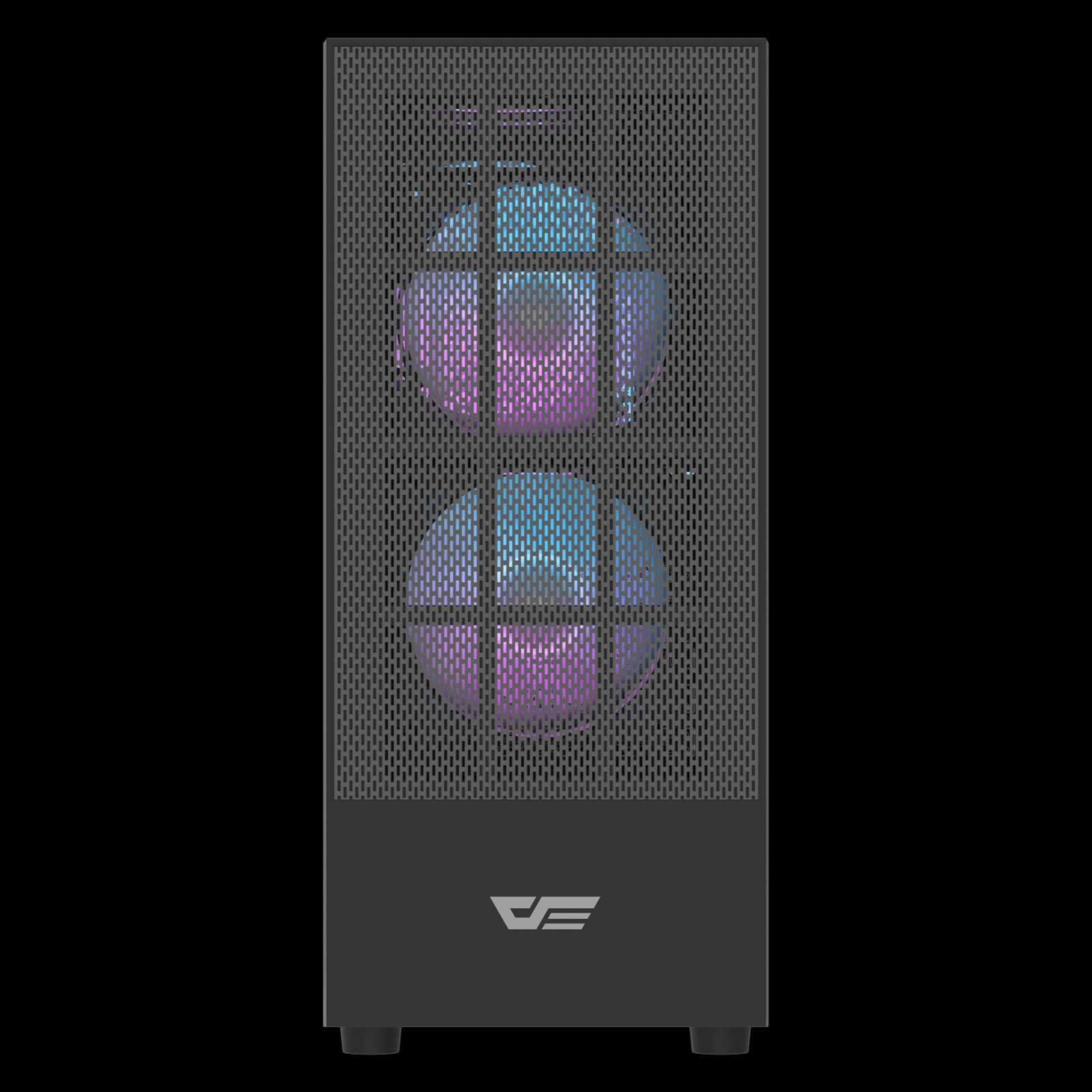 [НОВЫЙ] Корпус DarkFlash A290 BLACK (with 3 fans)