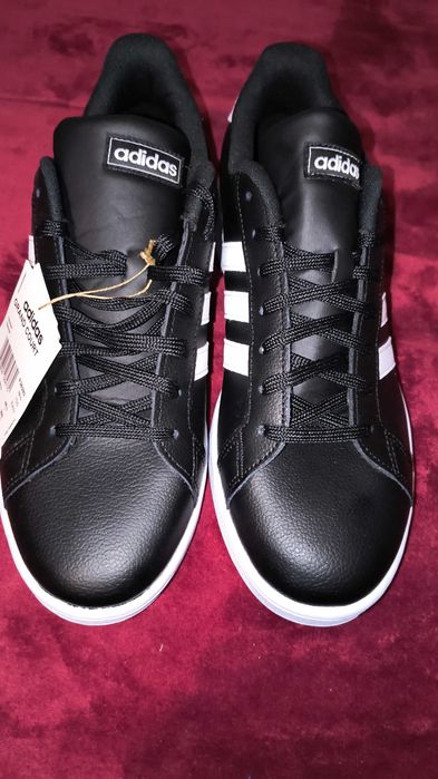 Pantofi  sport  barbatesti   Adidas,  Negri,   Marimea    45 EU  - Noi