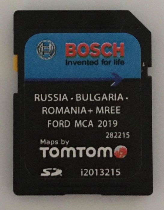 Ford MCA 2022-23 SD Card Russia Bulgaria Romania MREE България Сд Карт