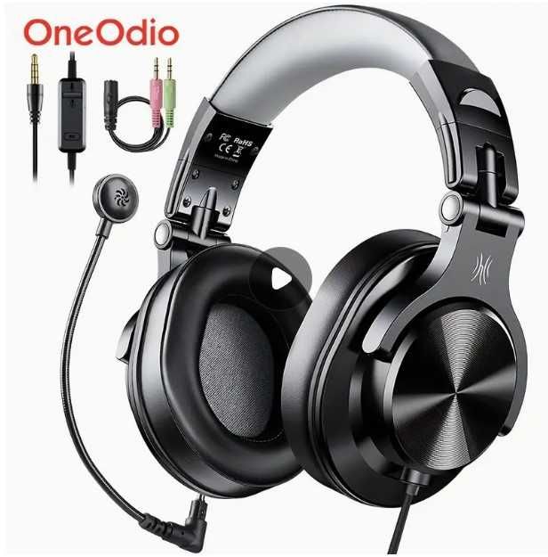 Hi-Res кабелни Геймърски Слушалки с Отделящ се Микрофон