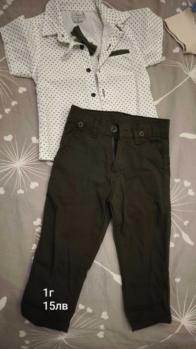 Летни дрехи бебе 9-18месеца