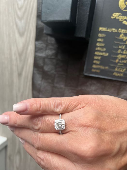 Inel logodna diamante