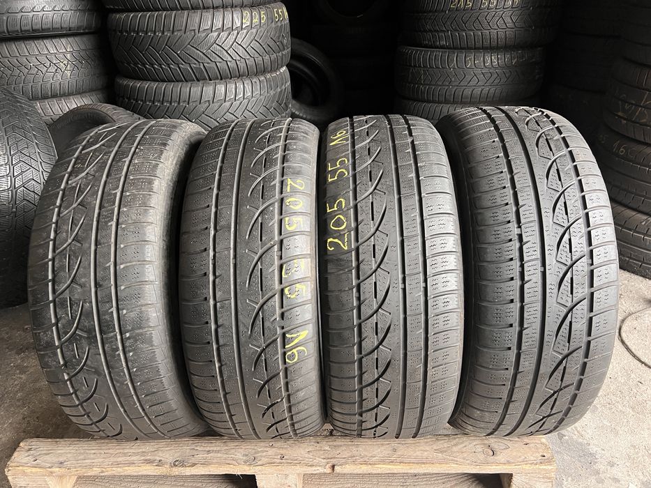 4 anvelope iarna 205/55/16 , Hankook !