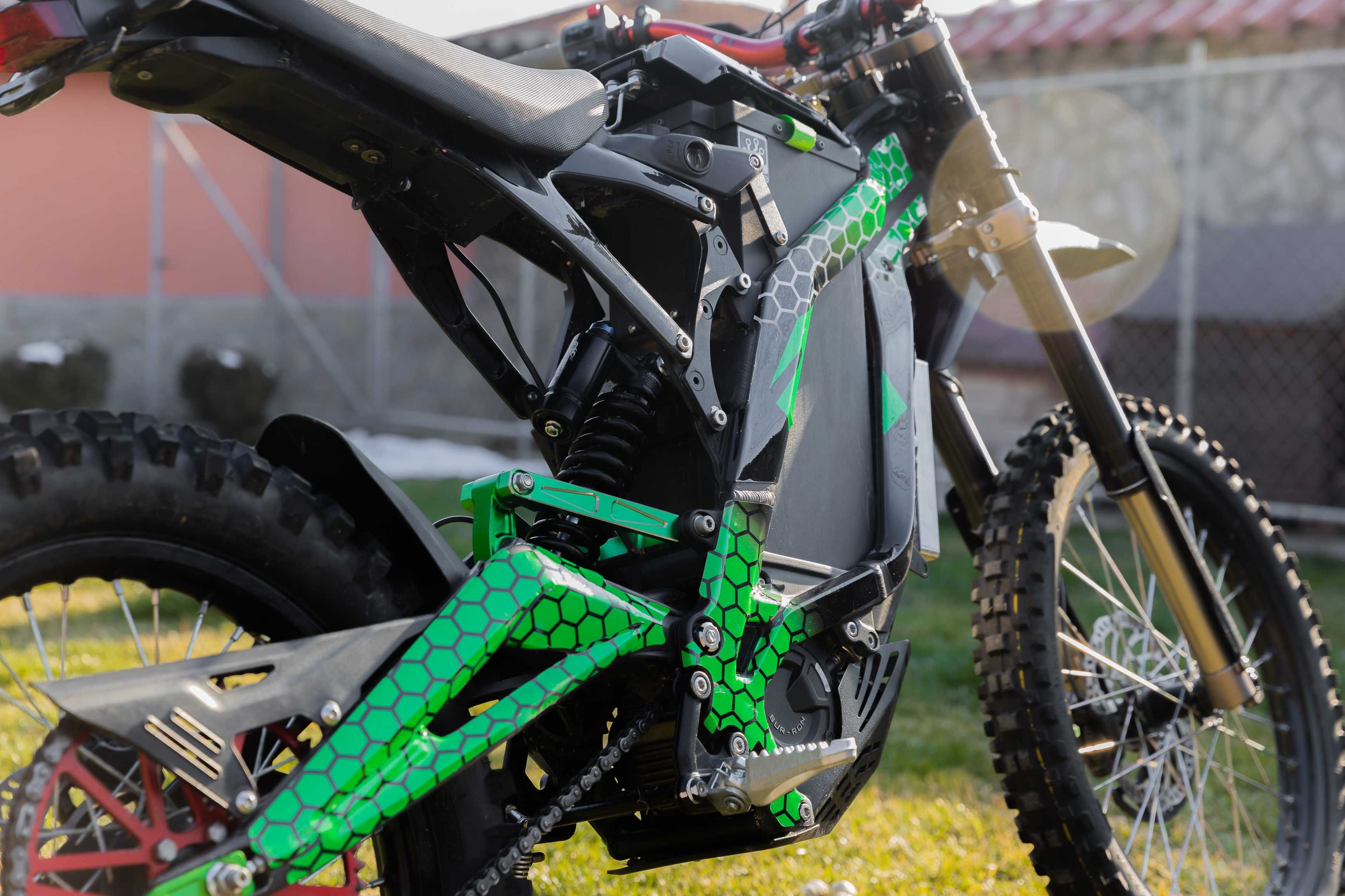 Sur Ron LBX Street Legal Сър-Рон 12kw - 15kw, 60V - 70Ah батерия
