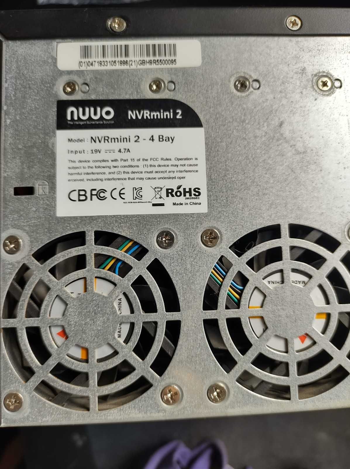 NVR mini 2 4 Bay NUUO