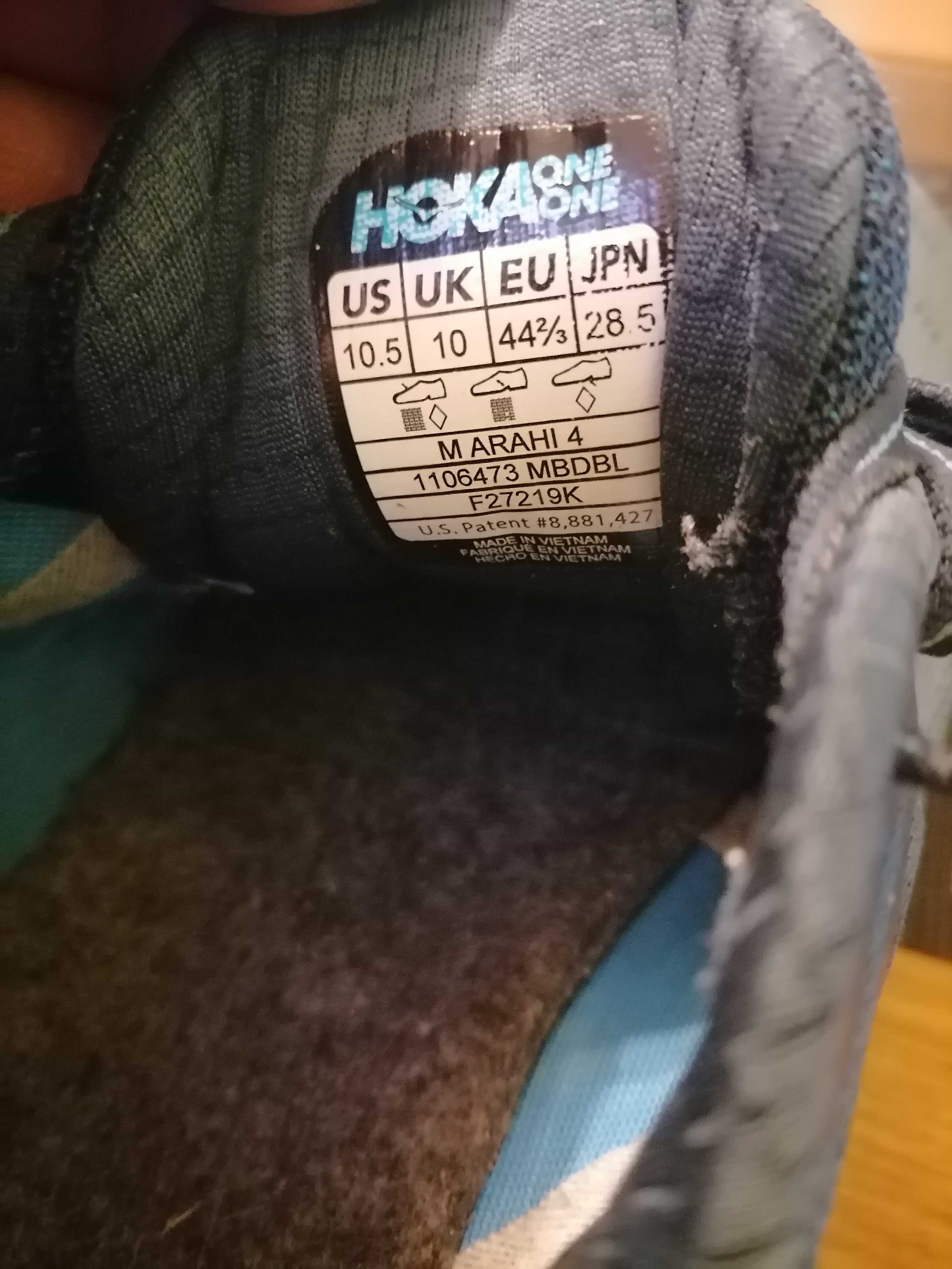 Маратонки HOKA 44,2/3