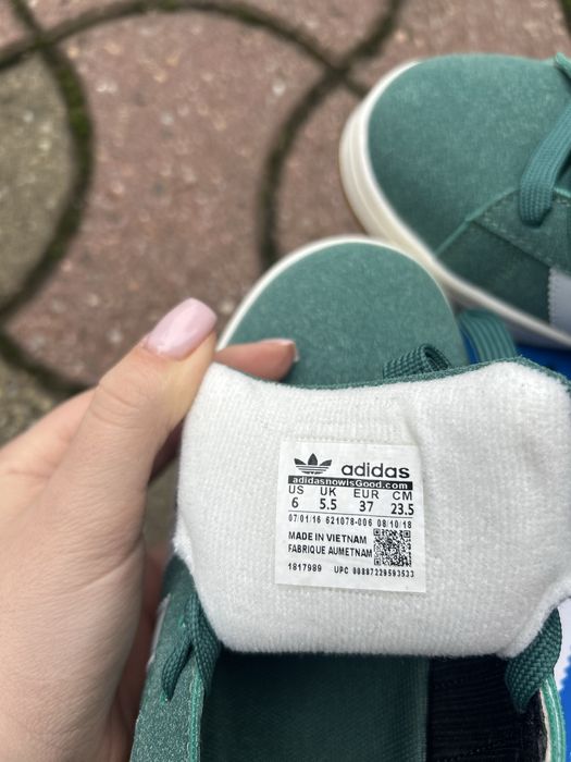 Adidas campus verzi 37