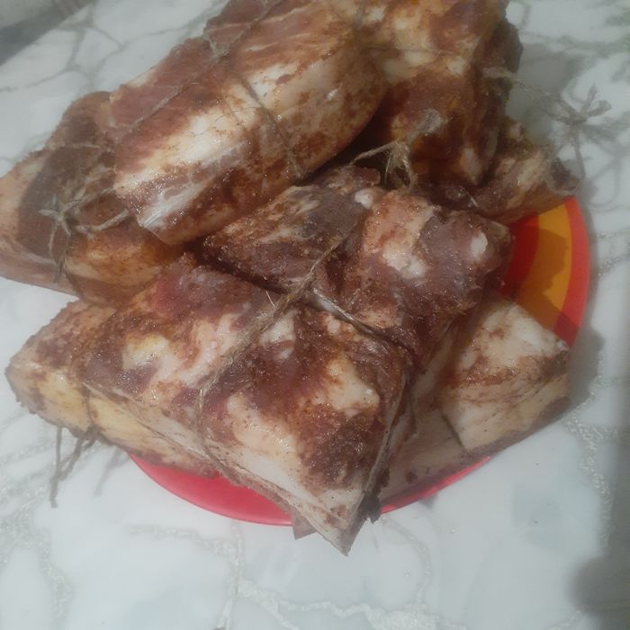 Сало капченое и солёное