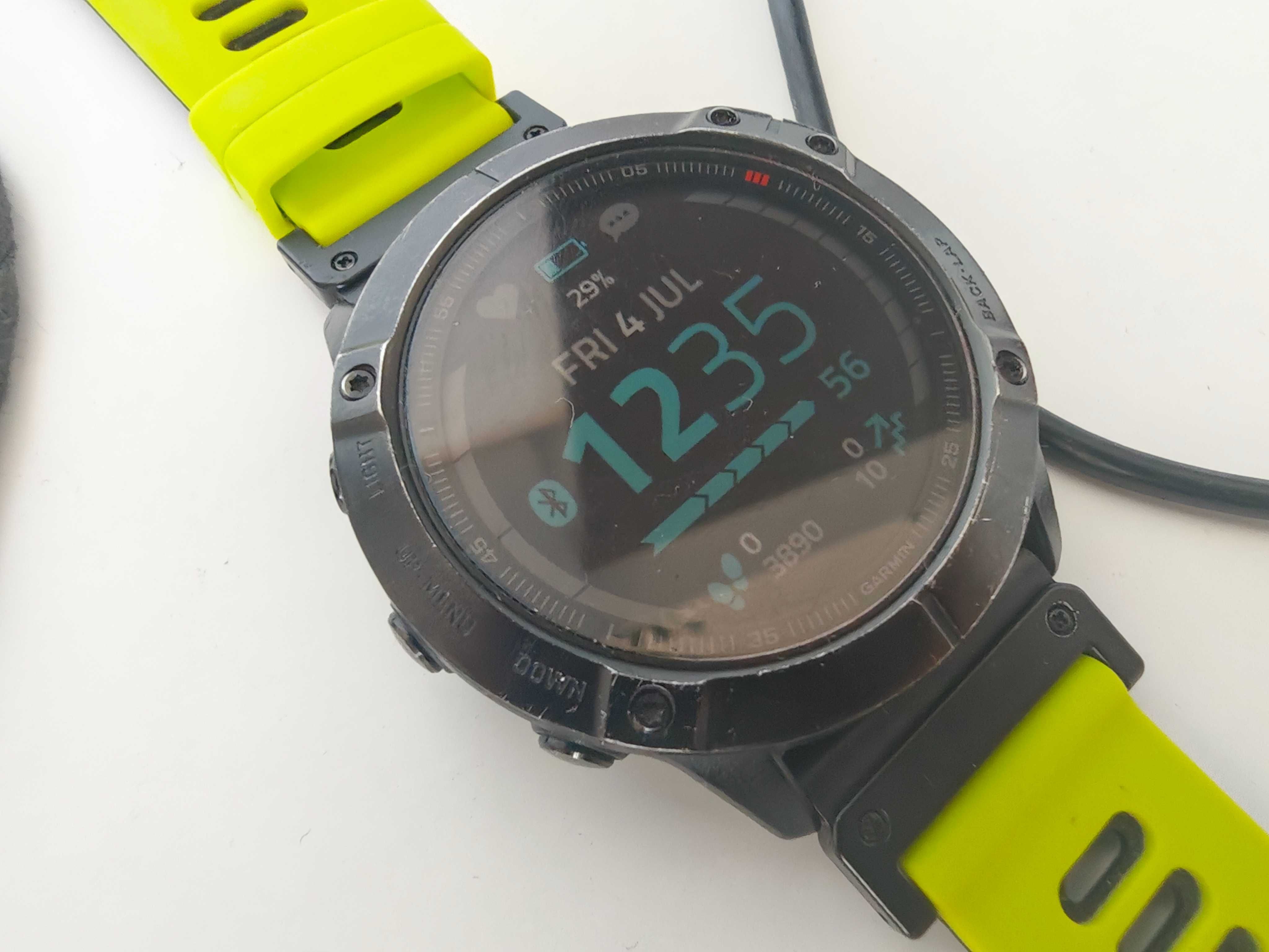 Garmin Fenix 6X Pro Gorilla Glass (stare f bună ) cu diverse brățări