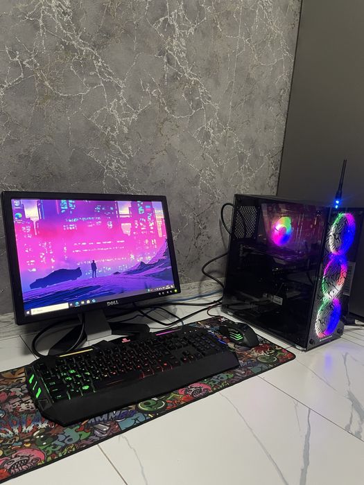 Игровой компьютер i7 gtx1050ti 16gb пк