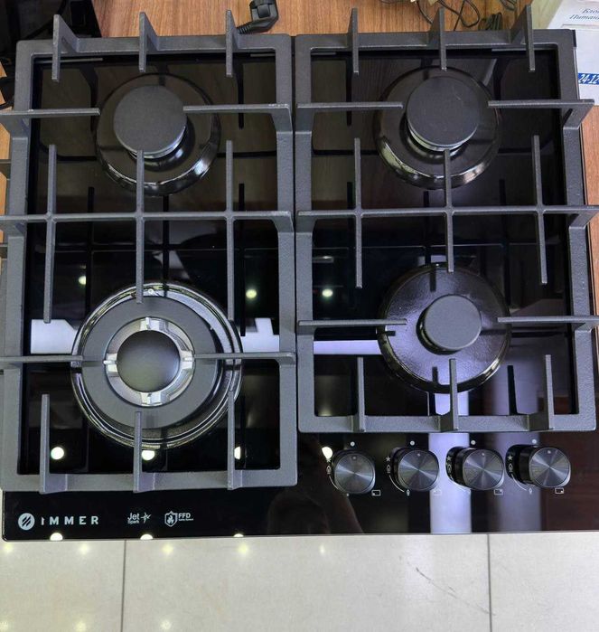 Варочная панель IMMER газовый 4 конфорки + Доставка