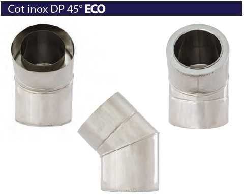 Sistem cos de fum izolat din INOX Φ80, 120, 160, 180, 200