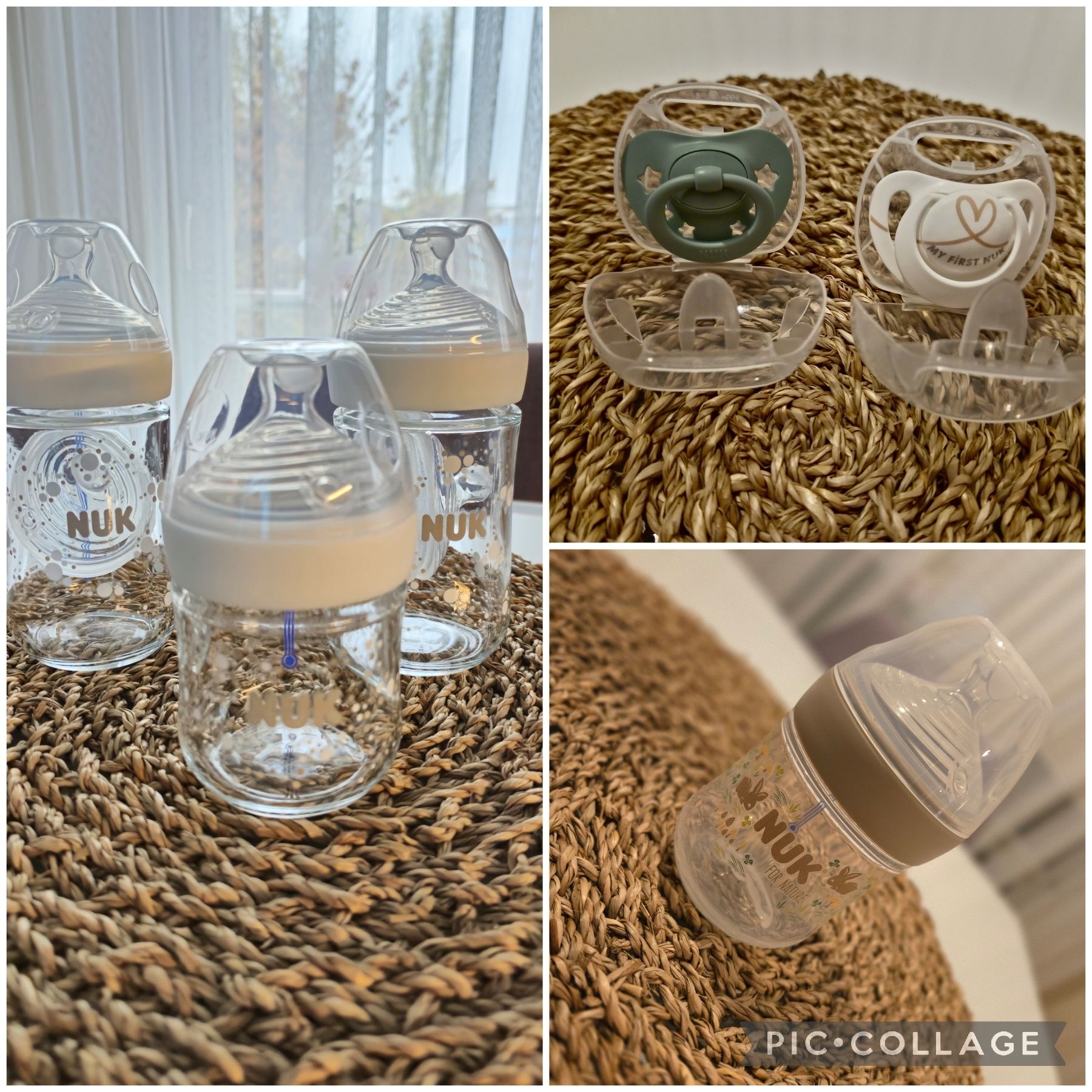 Комплект шишета и залъгалки Nuk