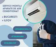 Montaj Aer Conditionat, Igienizare, Incarcare freon Firma Autorizata