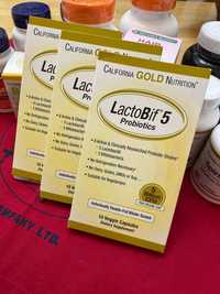 Витамины из Америки / California Gold Nutrition, LactoBif, пробиотики
