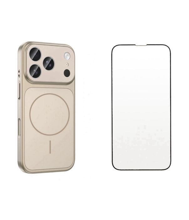 Husa Magsafe TPU + Folie Sticla Iphone 17/17 PRO/17 PRO MAX/17 AIR