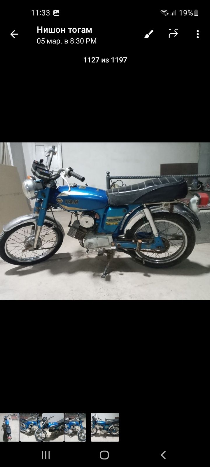 Sotiladi yamaha skuter