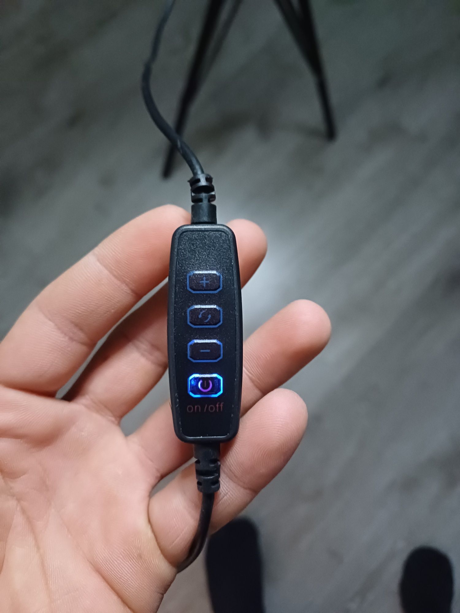 LED селфи ринг .