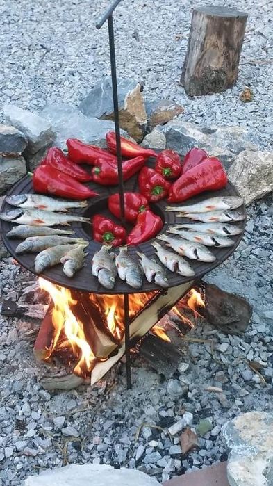 Disc taler otel 47 cm gratar ceaune fonta soba