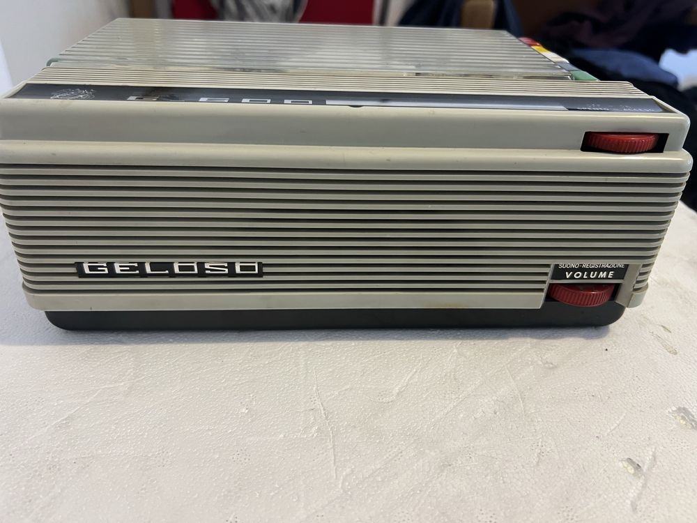 Magnetofon Geloso G600 Vintage anii 60 Milano