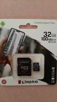 SD Card 32GB card memorie Kingstone Clasa 10, SDCS/32GB
