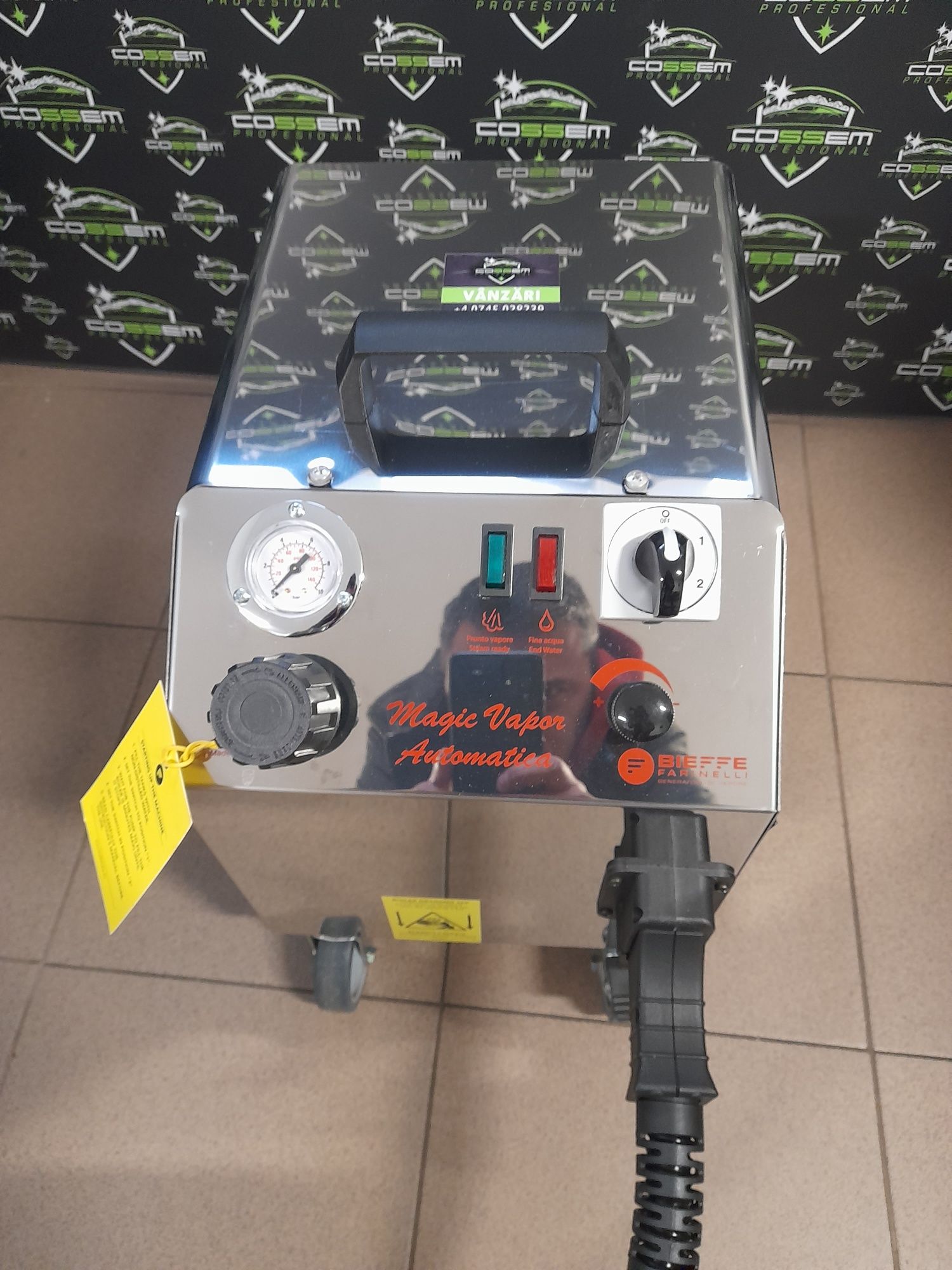 Generator  ABUR profesional Bieffe MAGIC CAR Vapore  portabil