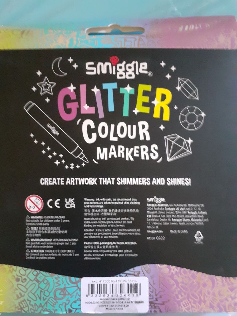 Markere colorate Smiggle