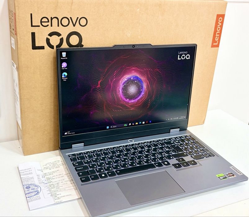 НОВ Gaming Lenovo LOQ Ryzen 5 7235HS 144Hz RTX3050 6GB 24RAM Laptop
