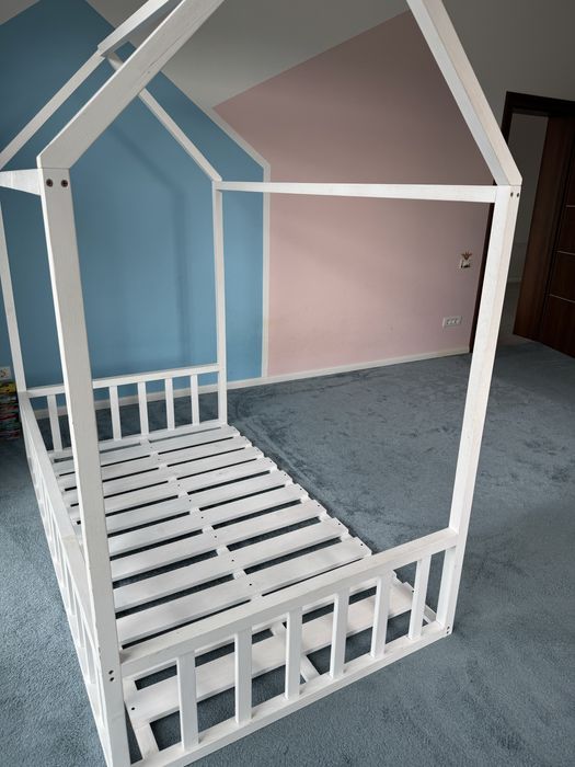 Pat casuta copii 100x180