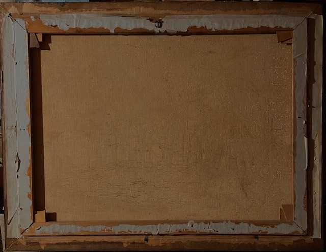 AUTENTIC! Superb tablou EMIL PAP (1884–1945) ulei/panza, Mare:100x80cm