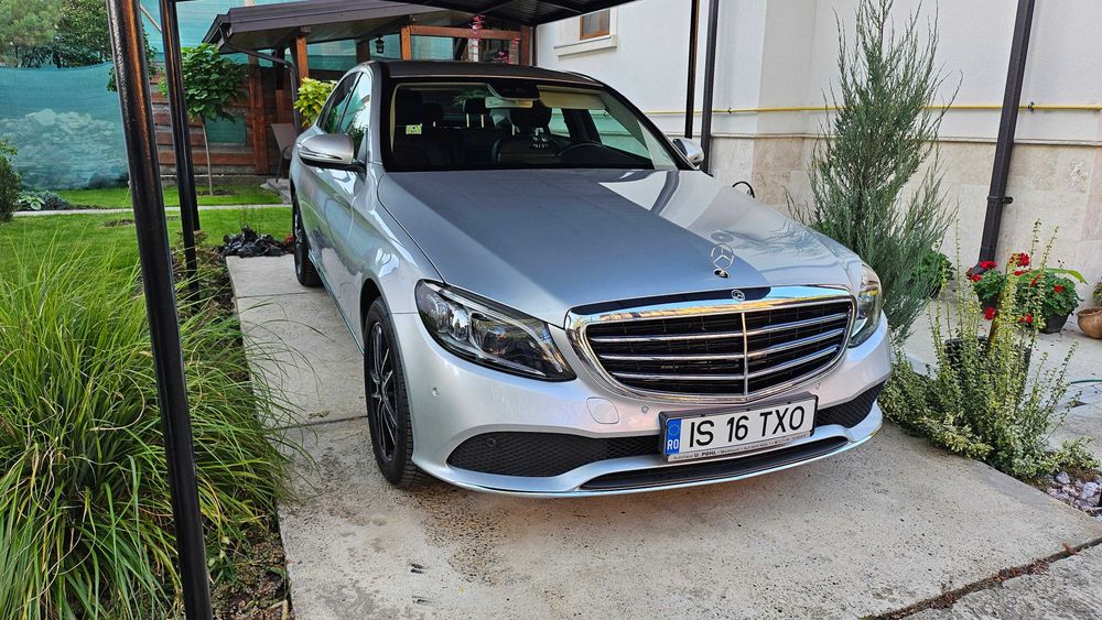 Mercedes Benz C180 , 1,6 benzina , 156cp , euro 6d , 09.2020 , 38000km