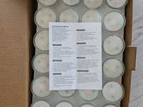 24 Becuri spoturi LED GU10 400lm, 4.6W, 3000k Alb Cald, La cutie