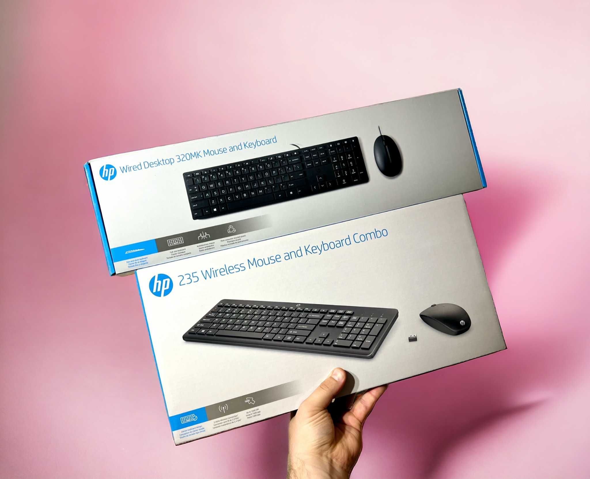 Оригинальный набор клавиатура и мышь HP