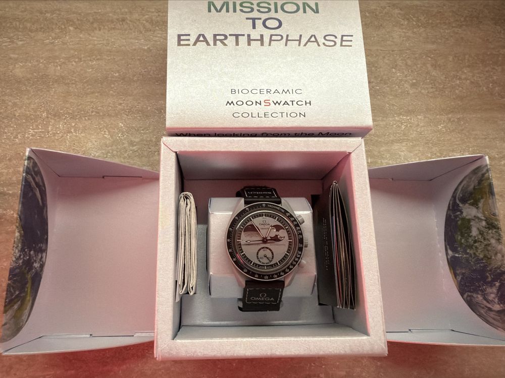 Swatch Omega Mission to EarthPhase