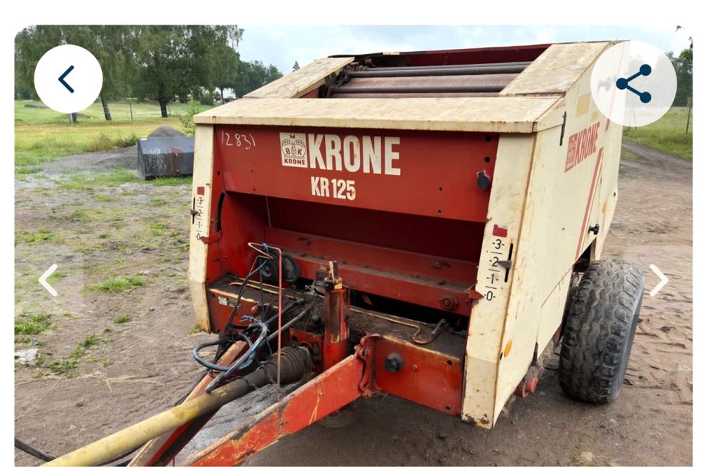 Balotiera KRONE KR 125
