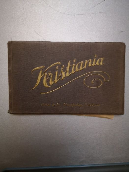 Антикварный набор открыток "Кристиания" (Осло).