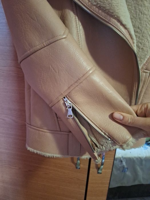 Jacheta cu blana Zara negociabil