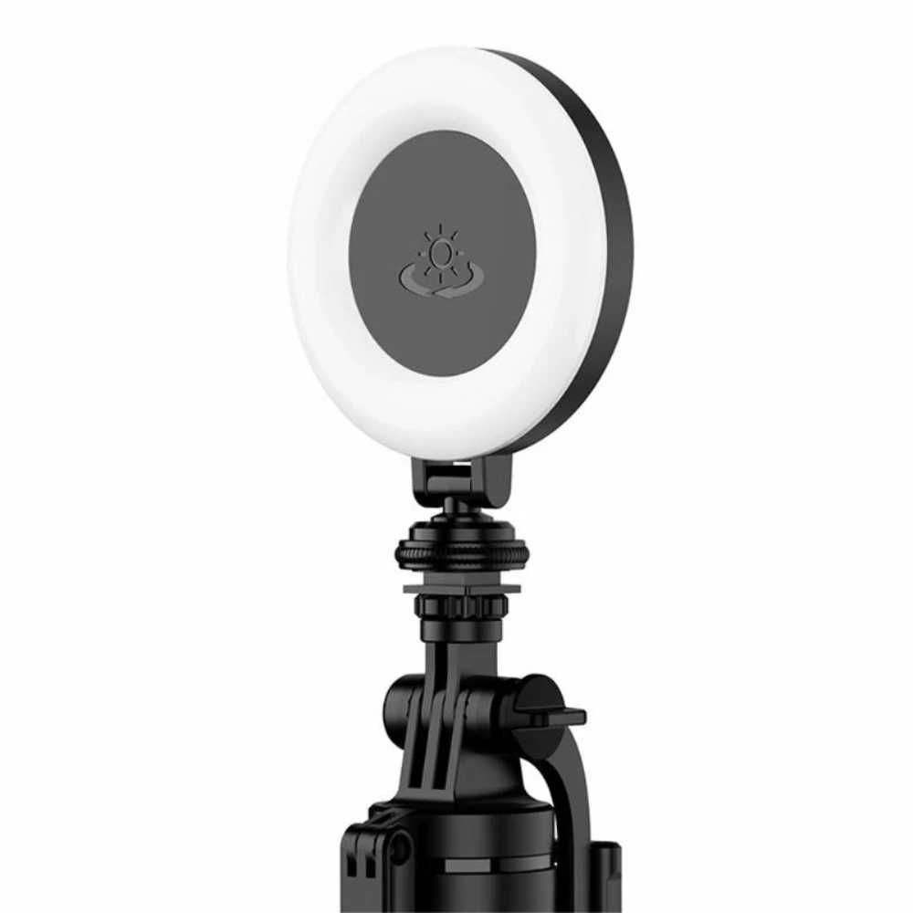 HSU D07 LED ринг лампа, 48 диода, 360° въртене, 3 режима