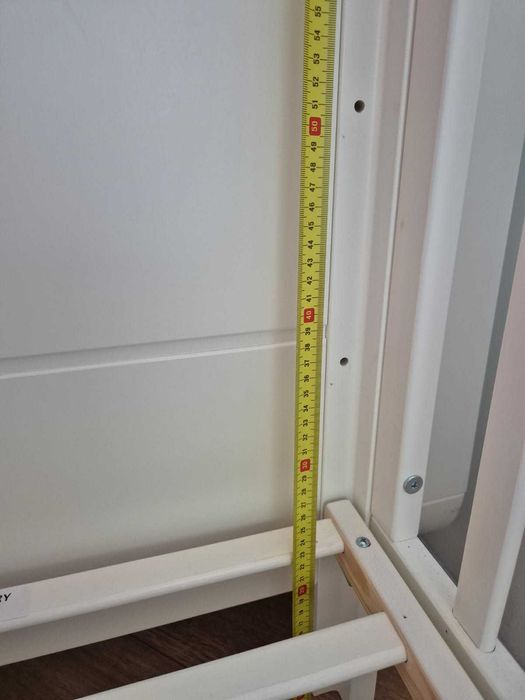 Patut din lemn pentru copil 120x60, 3 nivele + saltea spuma Traumeland