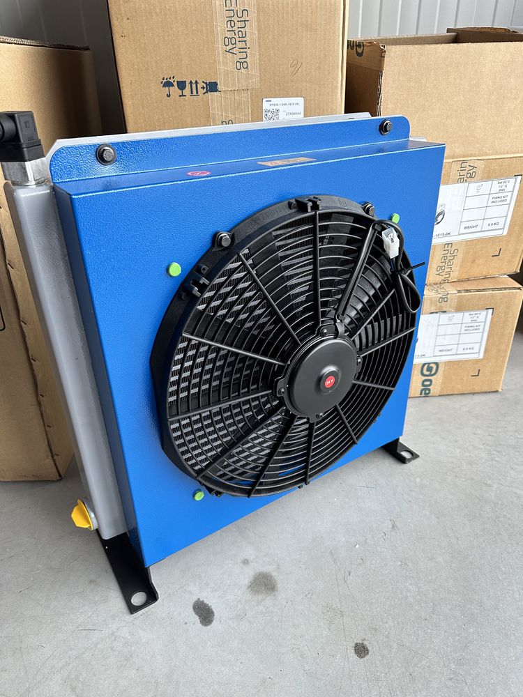 Racitor ulei hidraulic 24 v, radiator macara