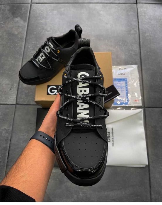 *OFERTĂ IARNĂ* Adidasi-sneakers-pantofi Dolce & Gabbana "Portofino"