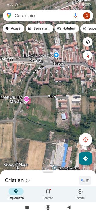 Vând teren cu autorizație de Duplex Cristian