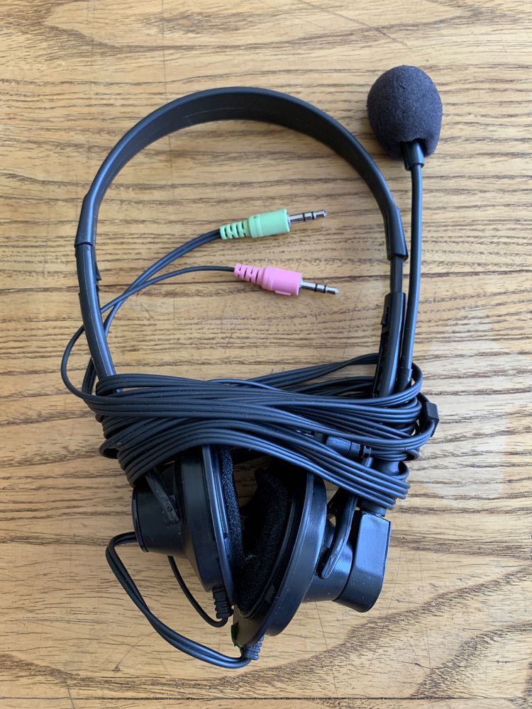 Слушалки микрофон компютър телефон Logitec Creative Philips Sennheiser