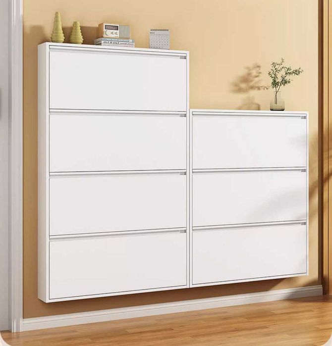 Tor metall oyoq kiyim shkafi, chuqurligi 15 sm