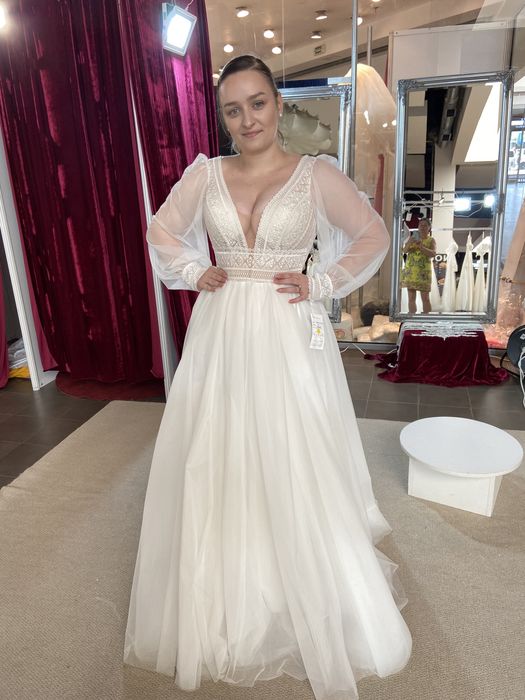 Rochie de mireasa A-Line marimea 38-40